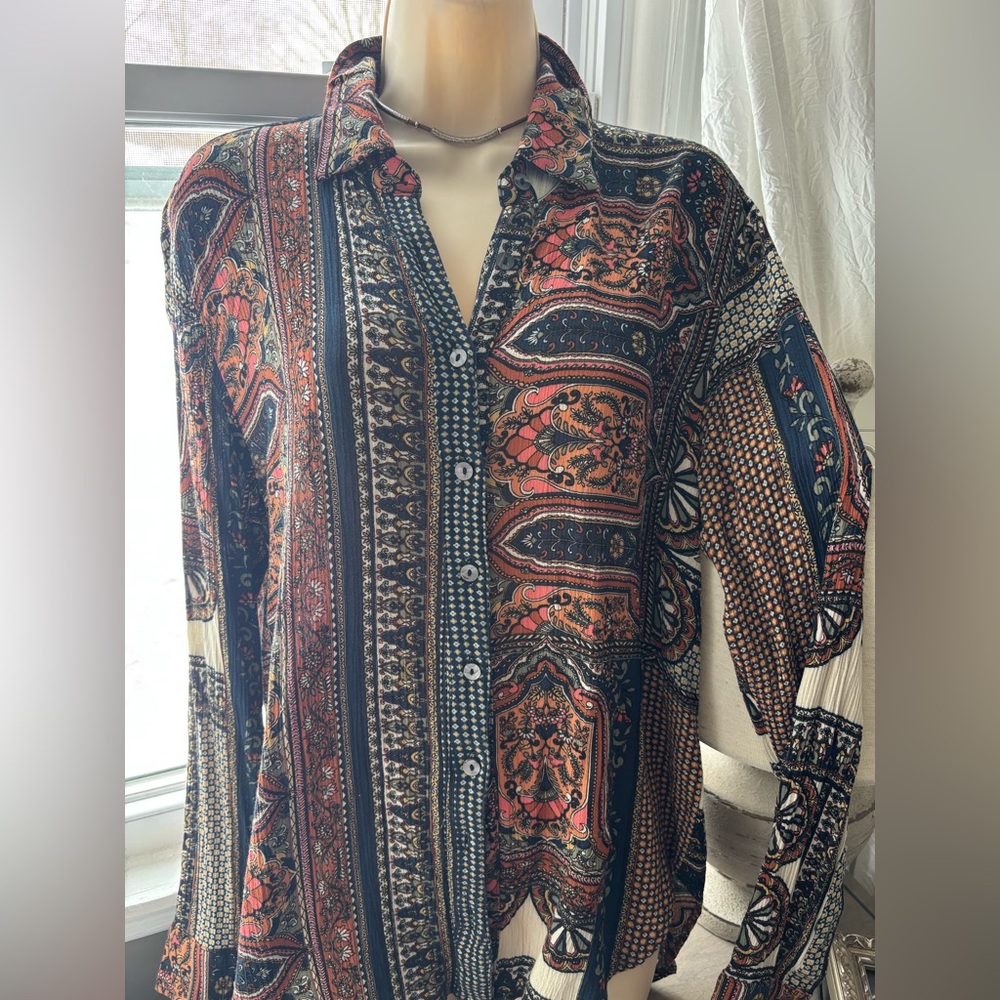 Mediterranean Chic Multi Media Pattern Printed Co… - image 2